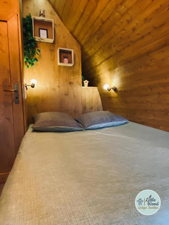 Little Wood Lodges Insolites Bailly-aux-Forges Esterno foto