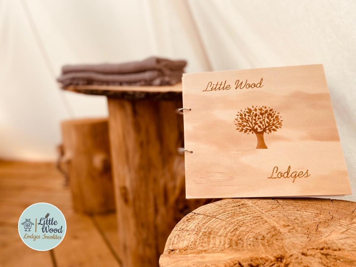 Little Wood Lodges Insolites Bailly-aux-Forges Esterno foto
