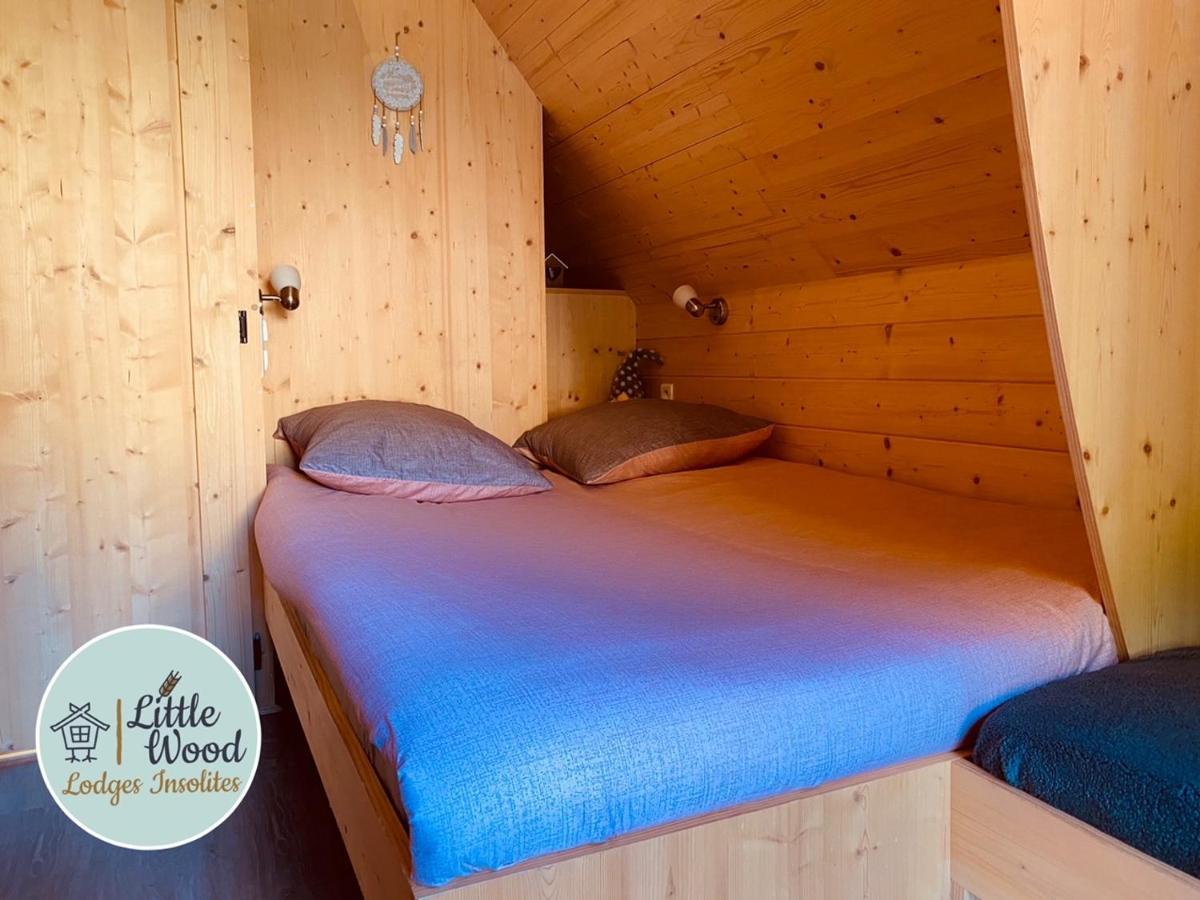 Little Wood Lodges Insolites Bailly-aux-Forges Esterno foto